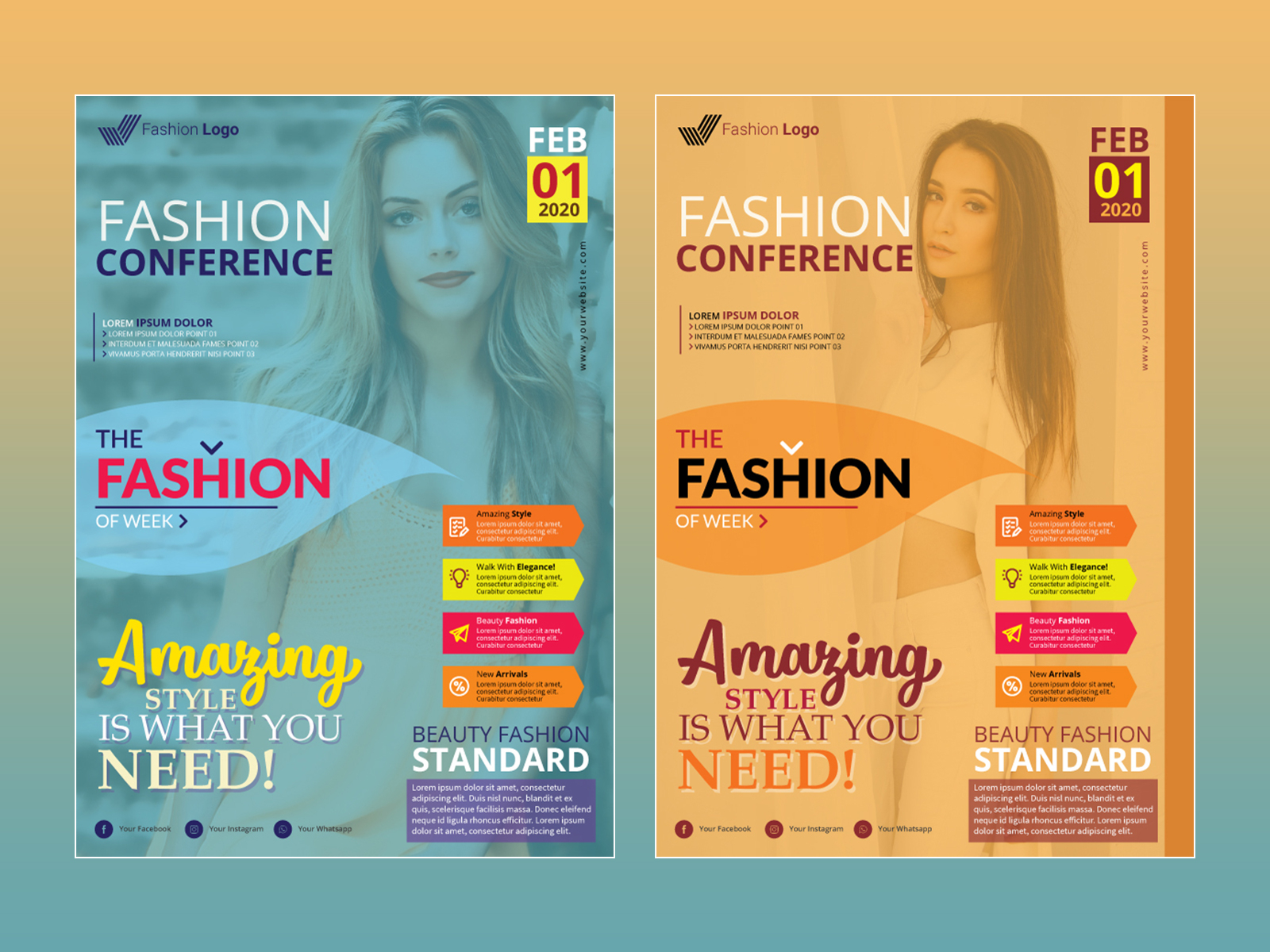 Fashion Poster Design By Graphic Digits On Dribbble