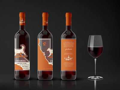 Wine Bottle Concept branding illustration packaging packaging design wine wine label