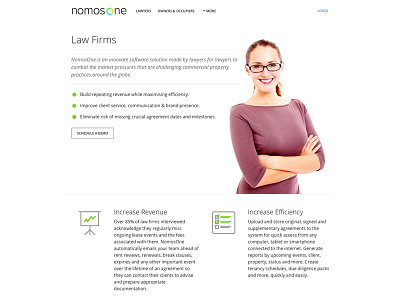 NomosOne Website tweak website