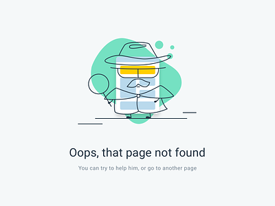 Page not found illustration