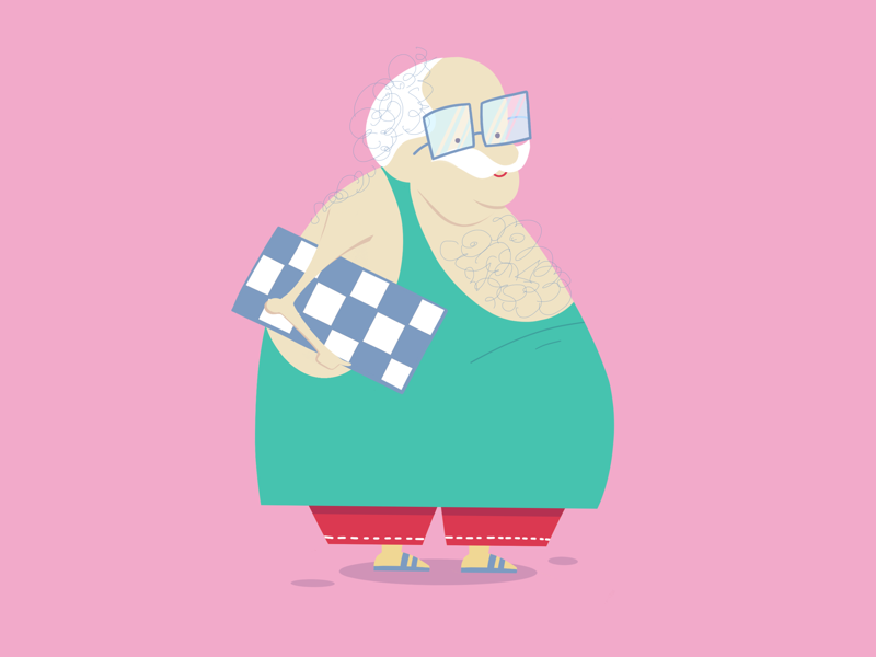 Grandpaaa illustration
