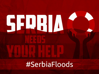 Serbia Needs Your Help donate flood help serbia serbian floods