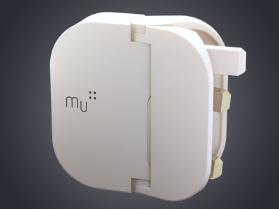 Mu Plug Visualisation 3d mental plug product ray render viz