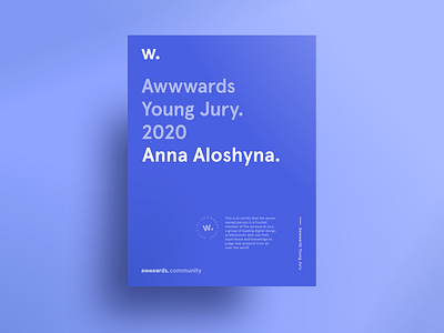 Awwwards Young Jury achievement awwwards competition design ui ux website young jury