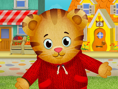 Explore Daniel Tiger's Neighborhood App app daniel educational explore freeplay kids mobile sandbox tablet tiger