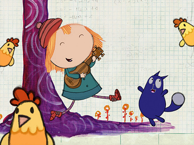 PEG + CAT The Tree Problem App education game kids math mobile puzzle