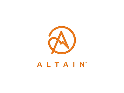 Altain™ branding design fun icon illustration lettering logo type ui