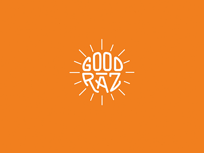 Good Rāz awesome branding design fun hand done icon illustration logo packaging type vector