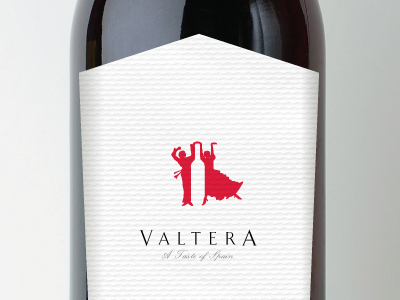 Valtera 4 illustration packaging wine