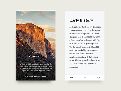 Yosemite article app article display mobile news screen yosemite