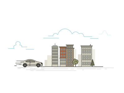 Car City Illustration