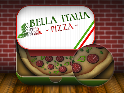 iOS Icon Pizza app delivery icon ios pizza