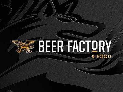 Beer Factory Logo beer branding brewery brewing gif mexico restaurant wolf