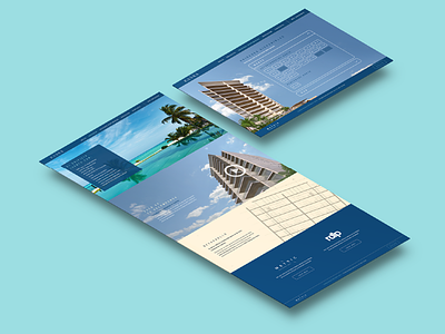 Kaána Web Design beach blue cancun housing project logo mayan mexican mexico resort responsive retreat web design