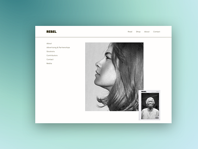 Minimalist Blog for Digital Magazine