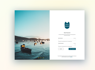 MyBank Password Reset bank branding finance form graphic login password reset ui ux