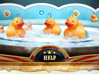 Hook a Duck In game shot game design social campaign