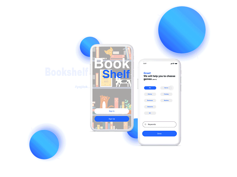 Bookstore App - Bookshelf