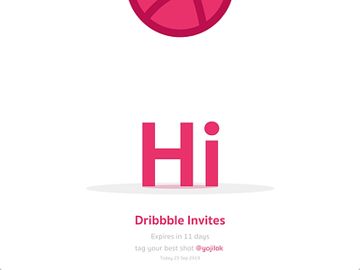 Dribbble Invites from Yojilok dribbble dribbble best shot dribbble invitation dribbble invites invites giveaway yojilok