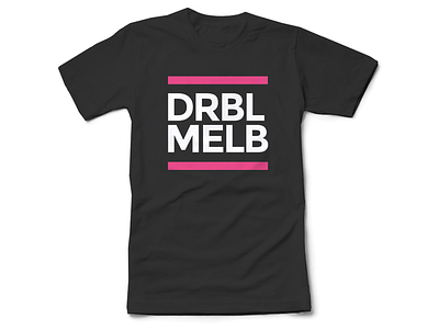 #DRBLMELB design dribbble event meetup melbourne t shirt tee