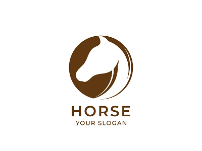 Horse logo design inspiration animal branding business design horse illustration logo logo design negative space simple logo vector