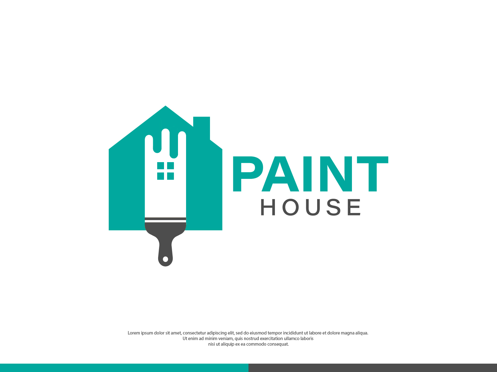 House Painting Logo Design by Templatedaily on Dribbble