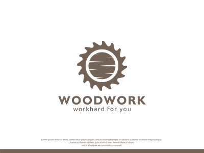 Woodworking Logo Design Idea branding carpentry logo design logo saw woodwork woodworking logo