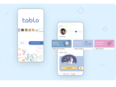 tablo: for teachers who learn! app branding design ui ux