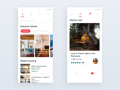 Airbnb redesign airbnb redesign renting ui