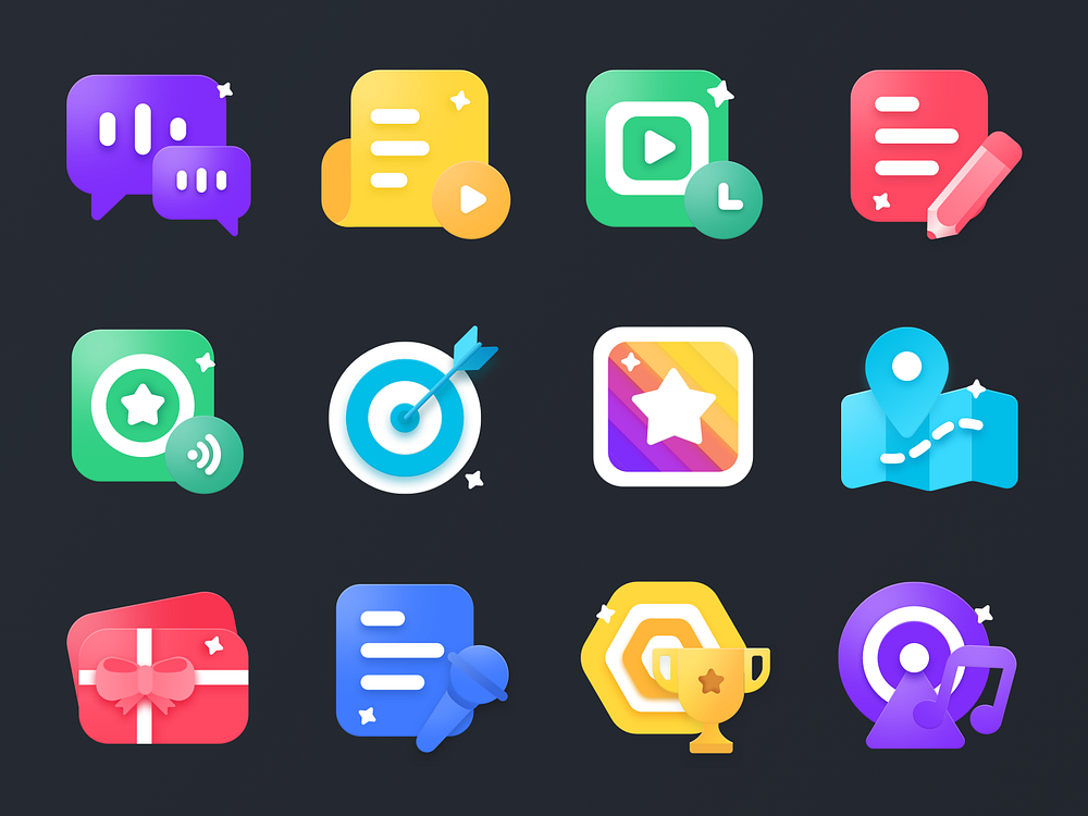 Education Icons by BP for AGT on Dribbble