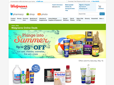 Walgreens E-Commerce corporate e commerce summer walgreens