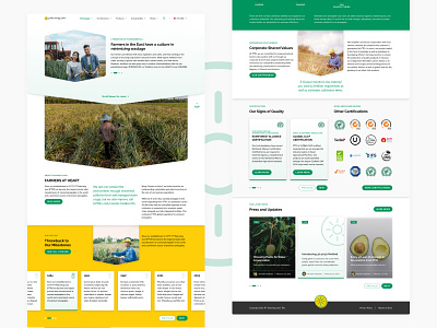 Pakuning Jawi - Fruit Plantation Landing Page / Company Profile branding company profile design homepage landing page plantation ui ux web design web ui