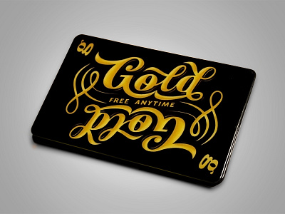 Gold Card, G Lounge alcohol beer business card calligraphy drink lettering logo script type typography