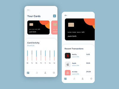 Credit Card Dashboard