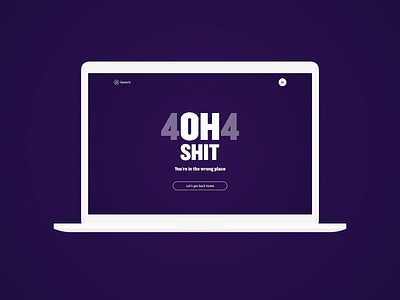 404 - Daily UI :: 008