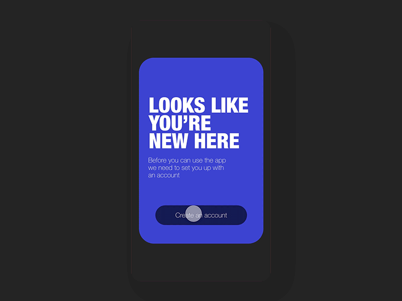 Onboarding - Daily UI :: 023