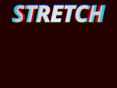 Stretchy type 3d cinema4d design distorted graphics motion typography