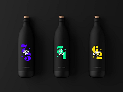 Percent, liquor's brand. branding packaging