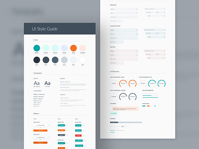 UI Style Guide 2019 2020 2d 2d animation button color developer icons running trends sketch style guide typography ui ux visual design whitespace