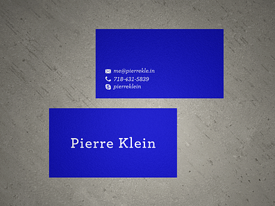 New Business Card