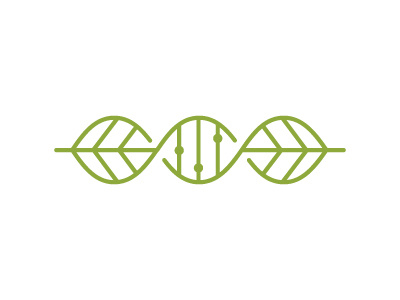 Alfalfa and Science agriculture alfalfa dan double helix identity leaf leaves logo science