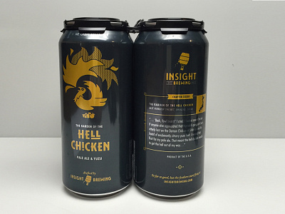 filled beer black cans chicken halftone micro brew minneapolis packaging pop