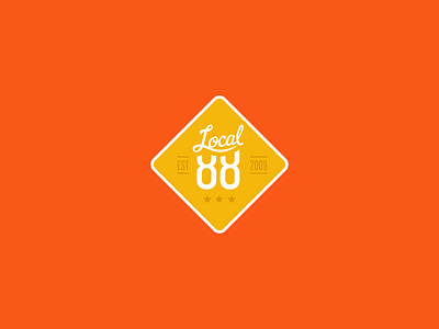 Fantasy Football Logo: Orange
