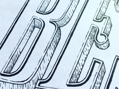 WIP of a magazine cover lettering project hand lettering lettering letterpress type typography wood type