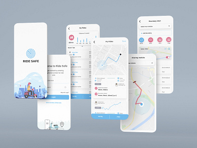 Ride Safe APP UI