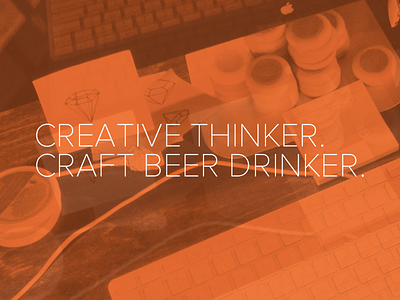 New Site is Live brand drinker personal thinker
