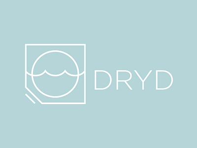 DRYD Logo blue branding dryd logo