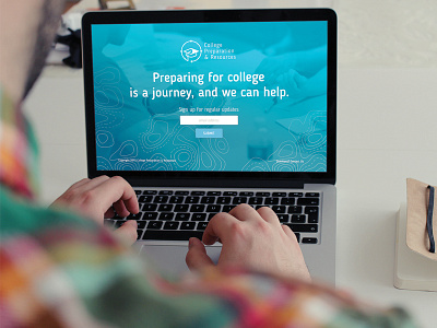 College Prep Landing Page college compass graduation journey landing prep preparation resources ui website