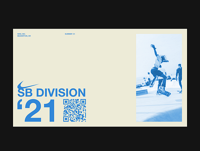 Nike SB Layout concept design exploration layout logo nike sb skateboard swiss type typography ui web design website
