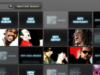 MTV webdesign